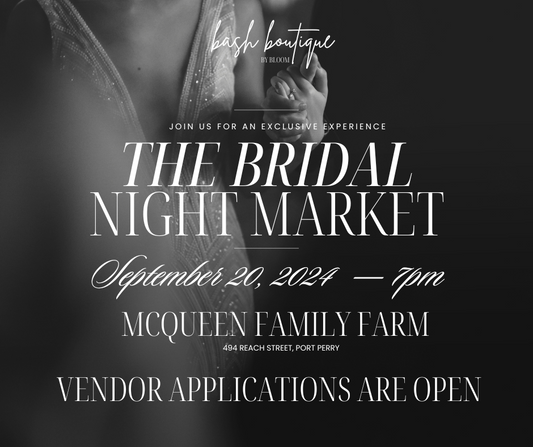 Mark Your Calendars! The Bridal Night Market is Back!