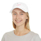 “Squad” White Low-Profile Baseball Cap